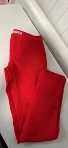 Neu ohne Etikett Cluny Designer rote Karottenhose Hose Gr. 4 Baumwolle Business Büro - Bild 1 von 4