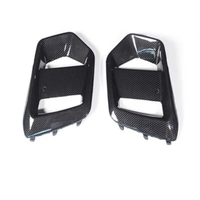 Cubierta de marco de luz antiniebla delantera de fibra de carbono 2* para Ford Focus RS 2016-2018 Foto 1 de 3