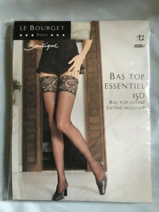 Le Bouget halterloser Strümpfe "Bas Top Essentiel 15D" in Ecru - Größe 2 - Bild 1 von 6