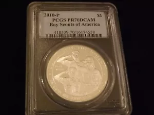 2010 P Boy Scouts Of America PCGS PR 70 DCAM - Picture 1 of 2