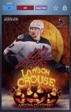 Topps NHL Skate DIGITAL Card 24 Halloween Signature Lawson Crouse