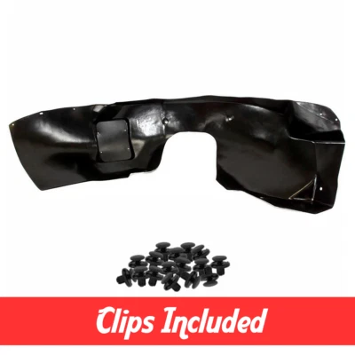 Driver Side Fender Liner w/ Clips For 2010-2013 Chevrolet Camaro LS LT GM1248211 - Image 1 of 4