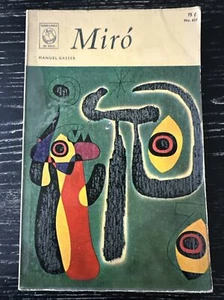 Joan Miro' - Manuel Gasser, 1965 B&N Kunstserie Nr. 621, PB, illustriert, PO-VG + - Bild 1 von 11