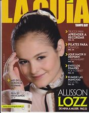 Allisson Lozz Lozano 2009 La Guia Latin Photo Magazine De Nina A Mujer Rebelde