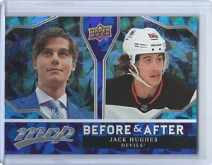 2021-22 Upper Deck MVP Before and After #BA-15 Jack Hughes - Picture 1 of 2
