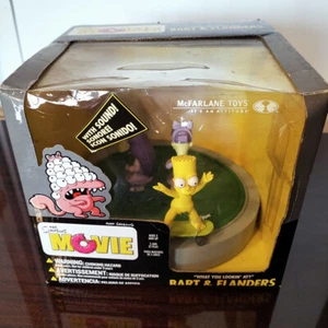 Model The Simpsons Bart And Flanders In Motion With Sound McFlaren Toys XX - Picture 1 of 1