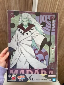 Madara Uchiha Naruto Shippuden Ichiban Kuji Clear A3 Poster G 20th Anniversary - Bild 1 von 4