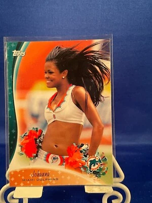 2009 TOPPS CHEERLEADERS JOHANNA #C12 DOLPHINS - Image 1 of 2