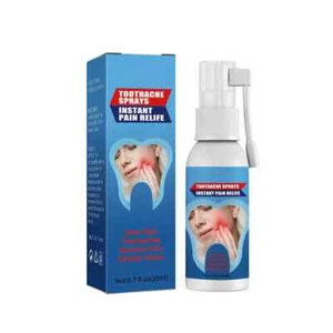 Toothache Spray Instant Pain Relief Oral Teeth Care Effective PLUS 30 Toothpicks - Picture 1 of 15