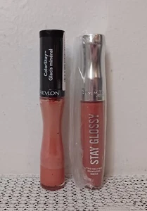 New Lot of 2 Lip Gloss 1 Rimmel, 1 Revlon Colorstay Both Factory Sealed - Picture 1 of 4