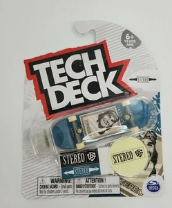 Tech Deck 2021 Finger Board Stereo Rare Jason Lee Pilot Blues Mini Skateboard - Picture 1 of 4