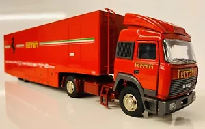Camión de transporte de coches Iveco F1 11335 diecast escala 1/43 Eligor - Ferrari - Imagen 1 de 10