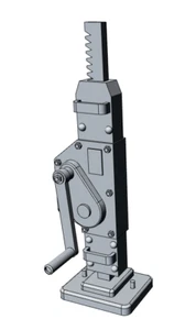 10x Stockwinden Hebevorrichtung Wagenheber 1:87 Modell Bausatz 3D Druck DDR GDR - Bild 1 von 2