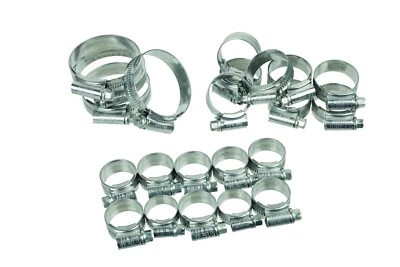 DAIMLER 2.5 250 V8 WATER COOLING HOSE JUBILEE CLAMP FITTING KIT HK014/FK — 第 1/3 张图片
