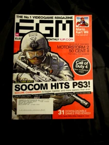Electronic Gaming Monthly Magazine May 2008 #228 SOCOM on PS3 Mario Kart Wii - Picture 1 of 1
