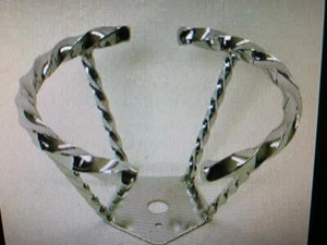 LARGE Lowrider Bike Steering Wheel 8" DIAMETER Twisted Open Straight Bicycle - Picture 1 of 1