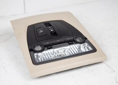 BMW F10 FRONT OVERHEAD DOME MAP LİGHT LAMP BUTTON CONTROL BEİGE OEM 2011-2016 🚗 - Image 1 of 3