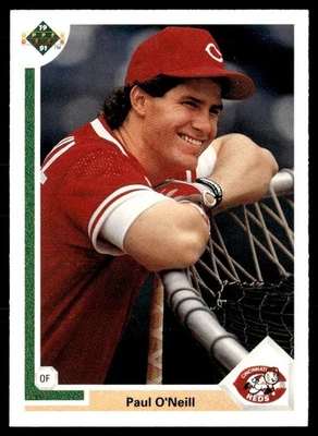 1991 Upper Deck Paul O'Neill Cincinnati Reds #133 - Image 1 of 2