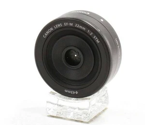 Canon EF-M 22mm f/2 STM Camera Lens Wide Angle Silver From Japan Used Canon - Picture 1 of 5