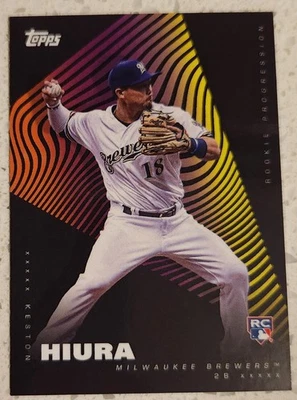 2019 Topps On-Demand Rookie Progression Keston Hiura Alternate Photo #AP14 - Image 1 of 2