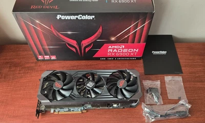PowerColor Red Devil Radeon RX 6900 XT 3DHE OC 16GB GDDR6 Graphics Card - Image 1 of 4