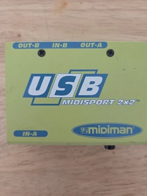 Midiman Midisport 2x2 USB MIDI Interface For Windows & Mac - Image 1 of 4