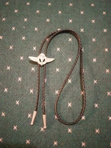 Vintage Special Ops Paratrooper Bolo Tie Leather Straps USA Decent Unique Rare - Picture 1 of 13