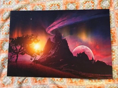 Tree Of Life Inspired Wall Art Picture “Lights Up” - Image 1 of 4