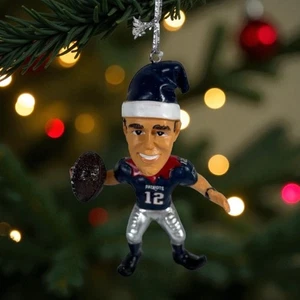 Tom Brady Patriots Christmas Ornament NFLPA Forever Collectibles 2016 - Bild 1 von 7