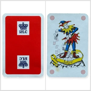Belgian Joker – Single Card – RLC Crown Back – Advertising - Picture 1 of 3