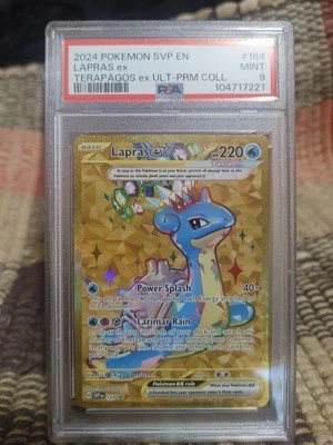 Lapras ex 164 Sv: Scarlet & Violet Promo Cards Holo Psa 9 - Image 1 of 2