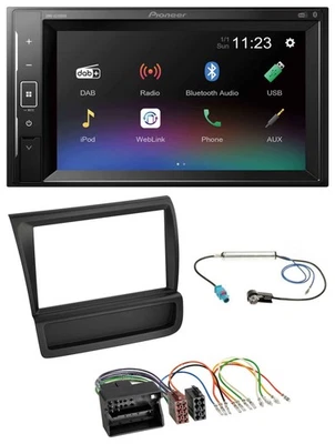 Pioneer DAB MP3 2DIN Bluetooth USB Autoradio für Audi R8 (42, 2006-2015) - Bild 1 von 4