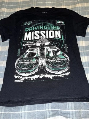 Masculino Navy Brad Keselowski Build Submarines.com Patriotic Pequeno - Imagem 1 de 4