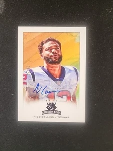 2021 Panini Chronicles - Gridiron Kings Nico Collins Auto Purple /25 (RC) - Picture 1 of 2