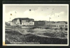 Ansichtskarte Ording / Nordsee, Kinderheim Köhlbrand - Bild 1 von 2