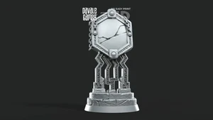 Dwarf Mirror - Kalak Dwarves - Davale Games 3D Printed With High Quality Resin - Picture 1 of 2