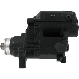 Starter - Black - Starter Motor - Black Wrinkle - '07-17 BT 776507 - Picture 1 of 3