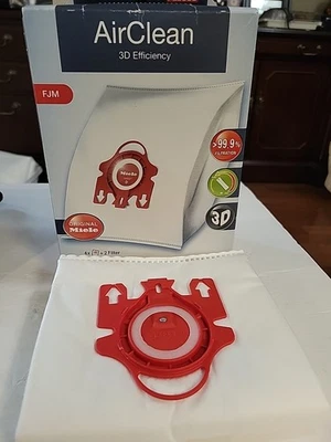 Miele GN Vacuum Bags - 3D AirClean - 5 HEPA Bags & 2 Filters Per Box - Image 1 of 3