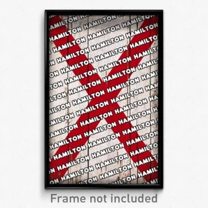 Hamilton Alabama Poster (AL City Souvenir 11x17 Town Print) - Picture 1 of 1