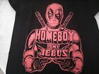 ShirtPunch Exclusive Deadpool 2 MEDIUM Homeboy is My JEBUS T-Shirt.  NEU