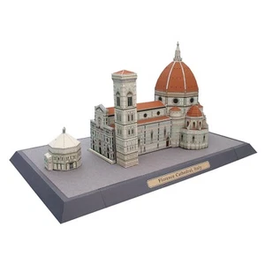 DIY Unassembled Florence Cathedral, Italy 3D Famous Building Paper Model - Picture 1 of 6