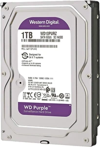 HARD DISK  Purple 1 TERA  Western Ddigital  videosorveglianza 1000 Gb  WD11PURZ - Afbeelding 1 van 2
