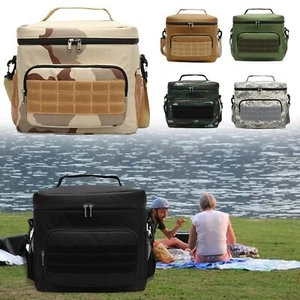 15L isolierte Kühltasche, taktische weiche Kühltasche, auslaufsicher für Outdoor Camping - Bild 1 von 16