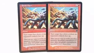 2x Foil Break Open Onslaught - Magic the Gathering Red - Picture 1 of 2