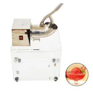Commercial Electric Snow Cone Ice Shaver Maker Ice Shaving Crusher Machine 110V - Picture 1 of 10