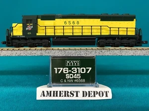 176-3107 Kato SD45 Chicago North Western Locomotive N Scale CNW New - Picture 1 of 1