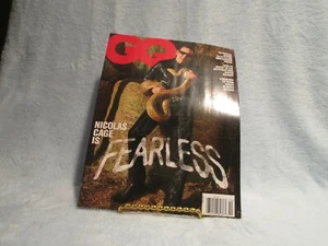 GQ Magazine April 2022, Nicolas Cage Is Fearless - Picture 1 of 2