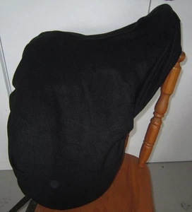 Horse Saddle cover in Black with FREE EMBROIDERY Made in Australia Protection - Picture 1 of 6