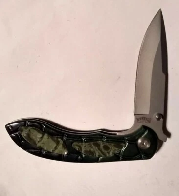 Gatorback  Folder  4 3/4"   Stainless Steel w/ Anodized Aluminum   * SALE *  - Image 1 of 4