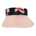 Empty Top Hat Straw Miss Women Hats and Caps Visor for Summer Beach
